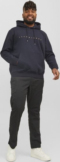 Jack & Jones STAR Hoodie Dark Navy - Sudaderas - Sudaderas 2XL-12XL
