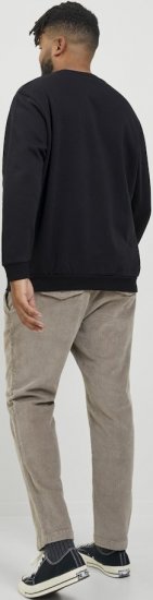 Jack & Jones BRADLEY Sweatshirt Black - Sudaderas - Sudaderas 2XL-12XL