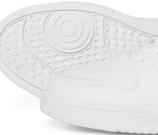 Jack & Jones Ealing 7992 Sneakers White/Silver - Calzado de hombre 40-52 - Zapatillas de hombre tallas 40-52