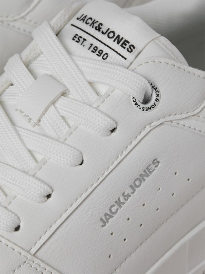 Jack & Jones Ealing 7992 Sneakers White/Silver - Calzado de hombre 40-52 - Zapatillas de hombre tallas 40-52