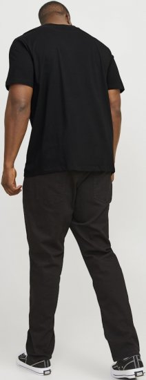 Jack & Jones JJEBRADLEY T-Shirt Black - Camisetas - Camisetas - 2XL-14XL