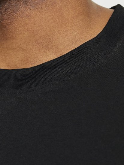 Jack & Jones JJEBRADLEY T-Shirt Black - Camisetas - Camisetas - 2XL-14XL