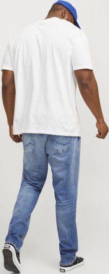 Jack & Jones BRADLEY T-Shirt White - Camisetas - Camisetas - 2XL-14XL