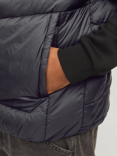Jack & Jones SPRINT BODYWARMER With Collar Black - Chaquetas - Chaquetas Tallas Grandes 2XL-8XL