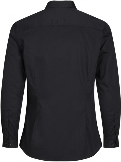 Jack & Jones ARMA LS Shirt Black - Camisas - Camisas 2XL-10XL