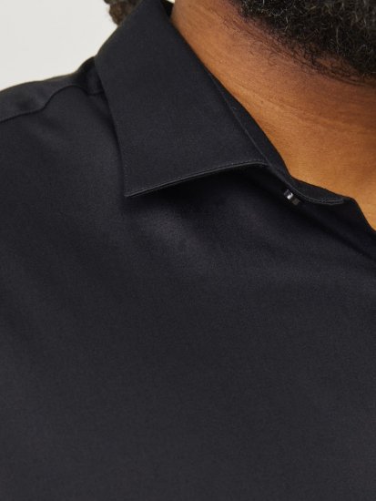 Jack & Jones ARMA LS Shirt Black - Camisas - Camisas 2XL-10XL