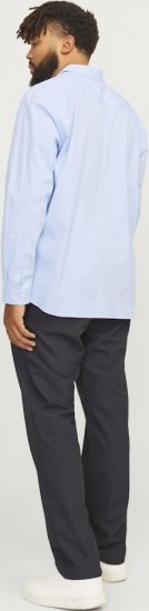 Jack & Jones ARMA LS Shirt Cashmere Blue - Camisas - Camisas 2XL-10XL