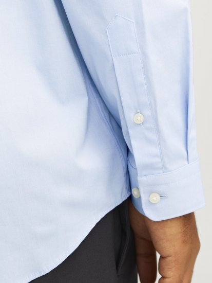 Jack & Jones ARMA LS Shirt Cashmere Blue - Camisas - Camisas 2XL-10XL