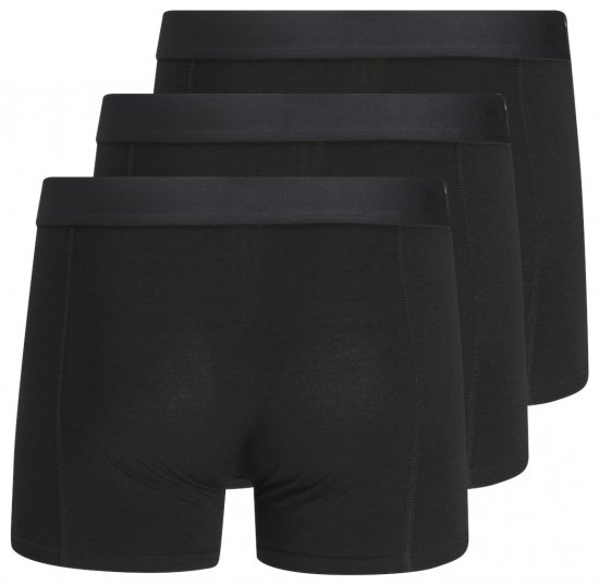 Jack & Jones BASIC BAMBOO Trunks 3-Pack Black - Ropa interior - Ropa interior 2XL-8XL