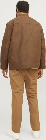 Jack & Jones DYLAN Clean Jacket Brown - Chaquetas - Chaquetas Tallas Grandes 2XL-8XL