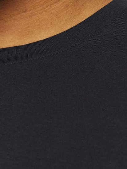 Jack & Jones CORP Logo Play 5 T-Shirt Black - Camisetas - Camisetas - 2XL-14XL