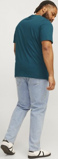 Jack & Jones CORP Logo Play 5 T-Shirt Deep Teal - Camisetas - Camisetas - 2XL-14XL