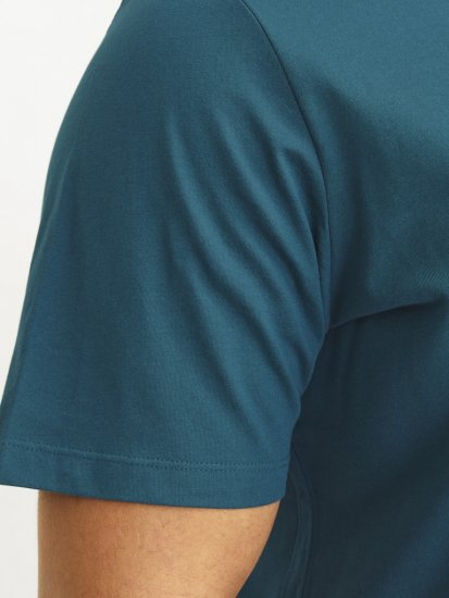 Jack & Jones CORP Logo Play 5 T-Shirt Deep Teal - Camisetas - Camisetas - 2XL-14XL