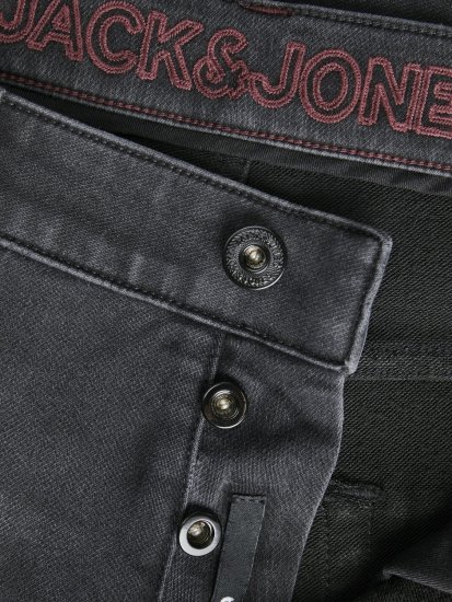 Jack & Jones JJIMIKE JJICON I.K. SQ 028 Jeans Black Denim - Vaqueros & pantalones - Vaqueros y Pantalones - W40-W70