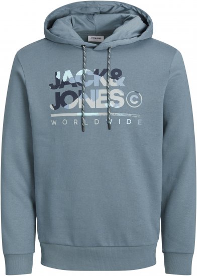 Jack & Jones JJLUKE Hoodie Goblin Blue - Sudaderas - Sudaderas 2XL-12XL