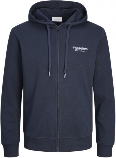 Jack & Jones ALVIS Hoodie Navy Blazer - Sudaderas - Sudaderas 2XL-12XL