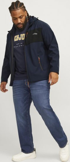 Jack & Jones JJTAYLOR Softshell Jacket Navy Blazer - Chaquetas - Chaquetas Tallas Grandes 2XL-8XL