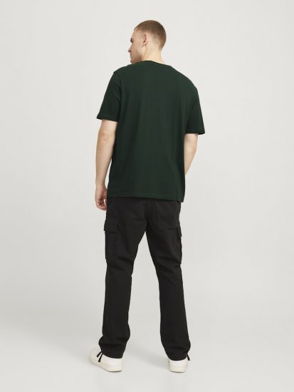 Jack & Jones XMAS Christmas Skull T-Shirt Dark Slate Grey - Camisetas - Camisetas - 2XL-14XL