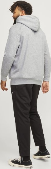 Jack & Jones JCOOUTDOOR Hoodie Light Grey - Sudaderas - Sudaderas 2XL-12XL