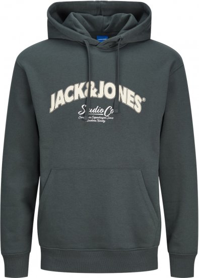 Jack & Jones JORBRONX Hoodie Dark Green - Sudaderas - Sudaderas 2XL-12XL