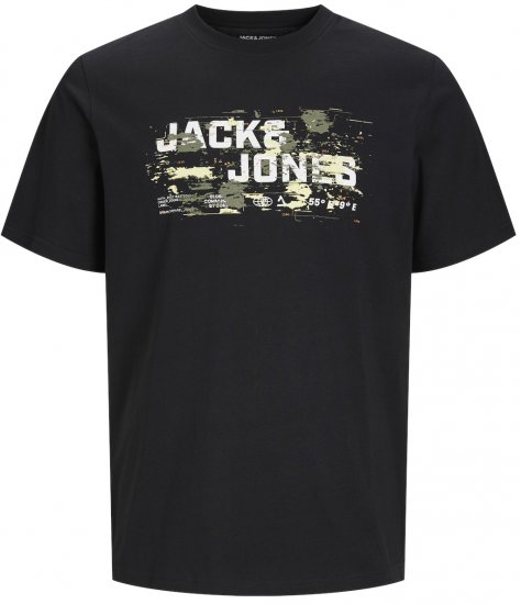 Jack & Jones JCOOUTDOOR LOGO T-Shirt Black - Camisetas - Camisetas - 2XL-14XL