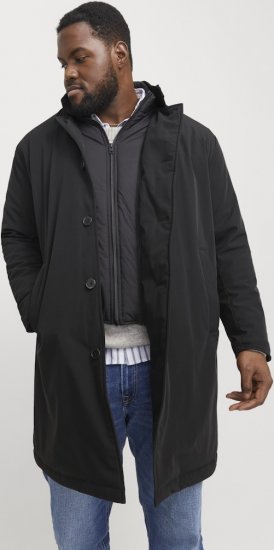 Jack & Jones REMY Windproof Water-resistant Softshell Jacket Black - Chaquetas - Chaquetas Tallas Grandes 2XL-8XL