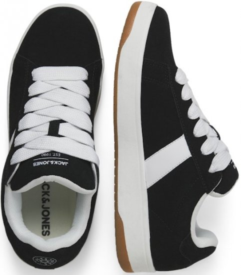 Jack & Jones Miles SYN Suede Sneakers Black - Calzado de hombre 40-52 - 