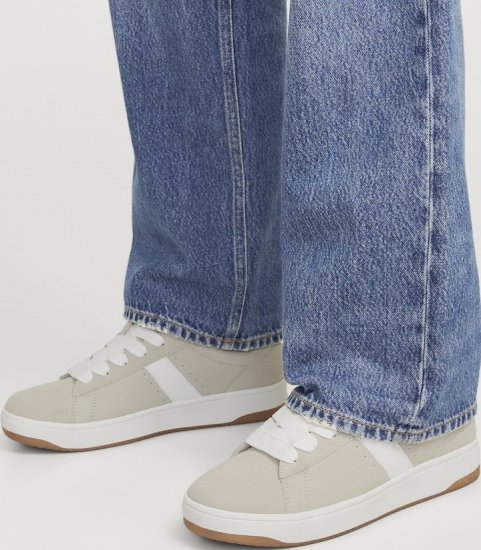 Jack & Jones Miles SYN Suede Sneakers Beige - Calzado de hombre 40-52 - Zapatillas de hombre tallas 40-52