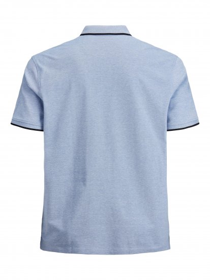 Jack & Jones PAULOS Short Sleeve Polo Light Blue/PS - Polos - Polos 2XL-8XL