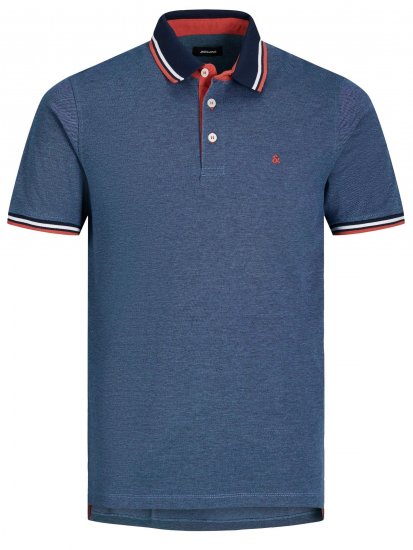 Jack & Jones Paulos Polo Denim Blue - Polos - Polos 2XL-8XL