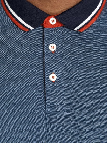 Jack & Jones Paulos Polo Denim Blue - Polos - Polos 2XL-8XL