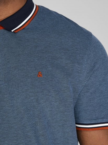 Jack & Jones Paulos Polo Denim Blue - Polos - Polos 2XL-8XL