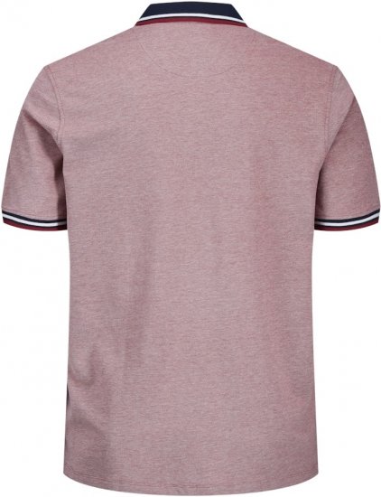 Jack & Jones PAULOS Short Sleeve Polo Rio Red/PS - Polos - Polos 2XL-8XL
