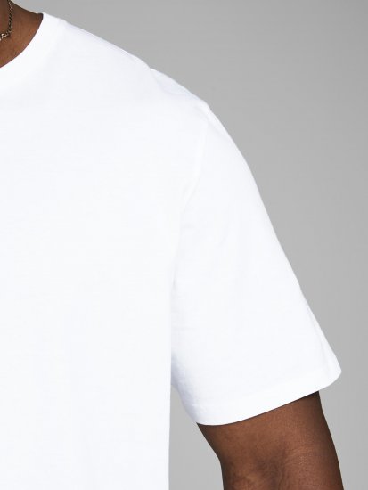 Jack & Jones Organic Basic T-shirt White - Camisetas - Camisetas - 2XL-14XL