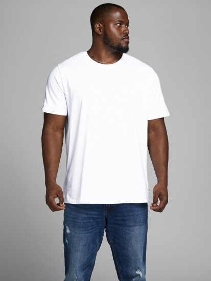 Jack & Jones Organic Basic T-shirt White - Camisetas - Camisetas - 2XL-14XL