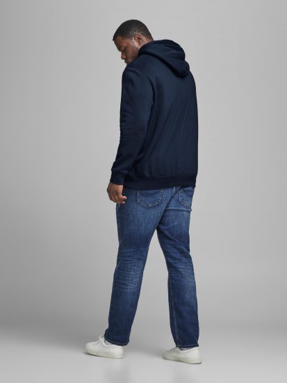 Jack & Jones Elogo Sweat Hood Navy Blazer - Sudaderas - Sudaderas 2XL-12XL
