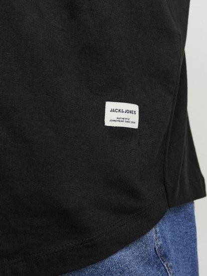Jack & Jones NOA Crew Neck T-Shirt Black - Camisetas - Camisetas - 2XL-14XL