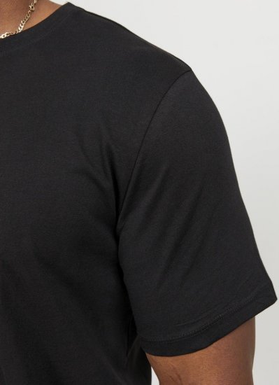 Jack & Jones NOA Crew Neck T-Shirt Black - Camisetas - Camisetas - 2XL-14XL