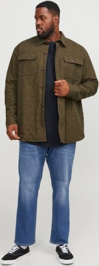 Jack & Jones NOA Crew Neck T-Shirt Navy Blazer - Camisetas - Camisetas - 2XL-14XL