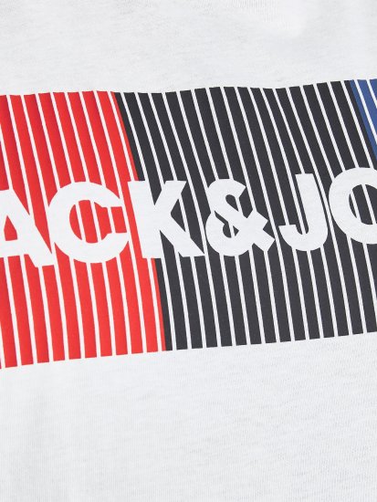 Jack & Jones JJECORP Logo Play T-Shirt White - Camisetas - Camisetas - 2XL-14XL