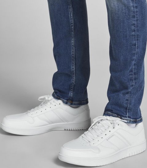 Jack & Jones Jam/MONO Sneakers White - Calzado de hombre 40-52 - Zapatillas de hombre tallas 40-52