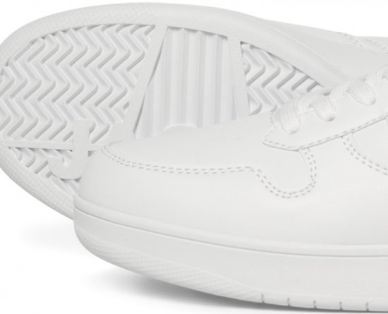 Jack & Jones Jam/MONO Sneakers White - Calzado de hombre 40-52 - Zapatillas de hombre tallas 40-52