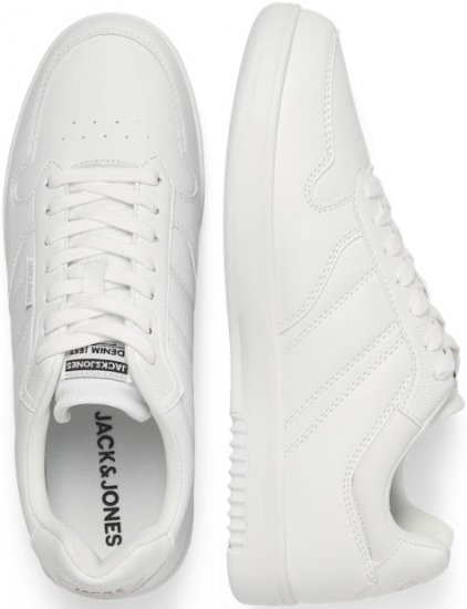 Jack & Jones Jam/MONO Sneakers White - Calzado de hombre 40-52 - Zapatillas de hombre tallas 40-52