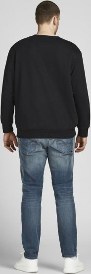 Jack & Jones Basic Sweatshirt Black - Sudaderas - Sudaderas 2XL-12XL