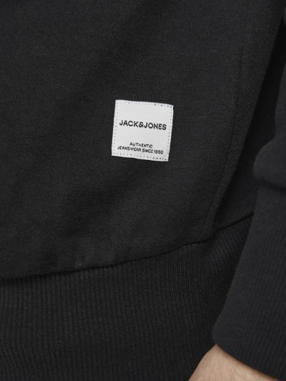 Jack & Jones Basic Sweatshirt Black - Sudaderas - Sudaderas 2XL-12XL