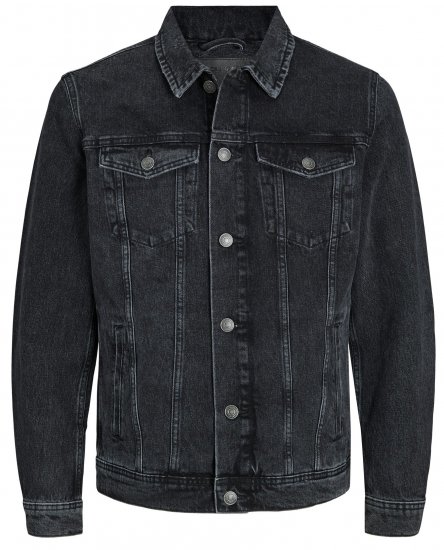 Jack & Jones JJIJEAN Denim Jacket Black Denim - Chaquetas - Chaquetas Tallas Grandes 2XL-8XL