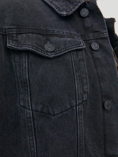 Jack & Jones JJIJEAN Denim Jacket Black Denim - Chaquetas - Chaquetas Tallas Grandes 2XL-8XL
