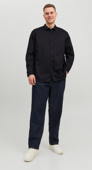 Jack & Jones CARDIFF Dress Shirt Black - Camisas - Camisas 2XL-10XL