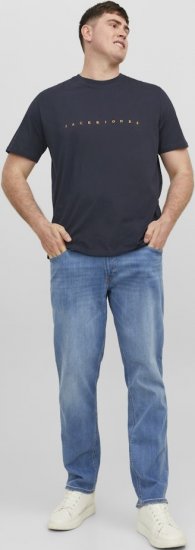 Jack & Jones STAR T-Shirt Dark Navy - Camisetas - Camisetas - 2XL-14XL