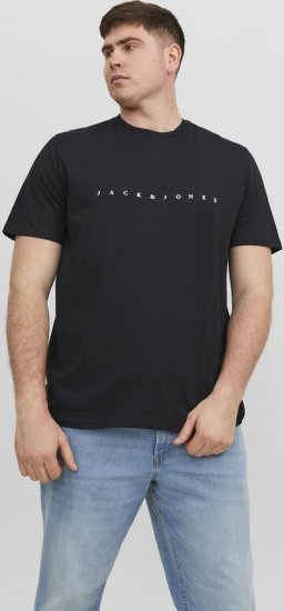 Jack & Jones STAR T-Shirt Black - Camisetas - Camisetas - 2XL-14XL